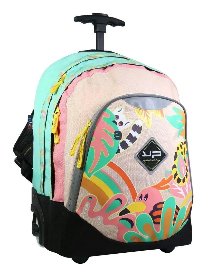BODYPACK Sac à dos à roulettes 44 cm Jungle Multicolore