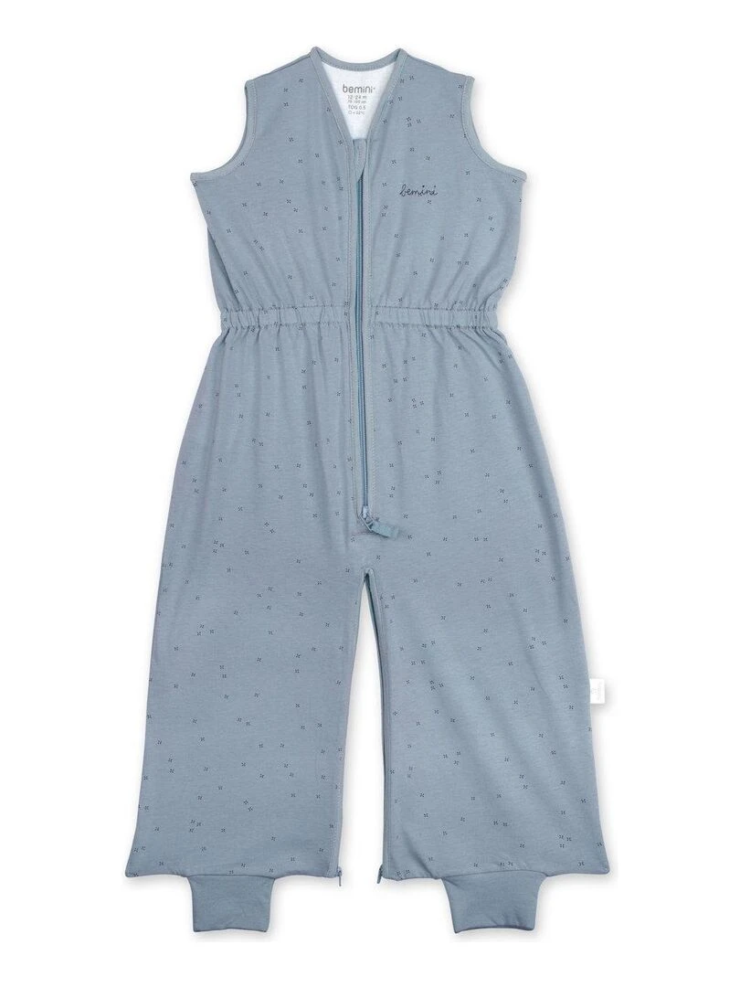 Bemini Gigoteuse jambes séparables Jersey Bleu gris