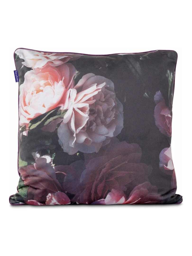Housse de coussin décoratif Allure "Happyfriday" Blanc