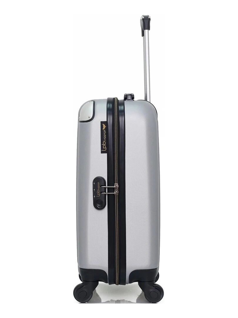 LPB LUGGAGE   VALISE CABINE ABS AMELIE E 4 ROUES 50 CM   Gris