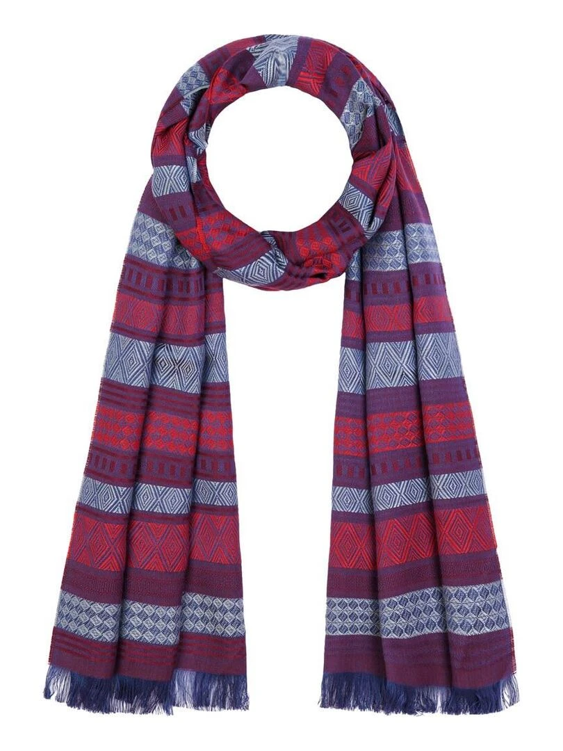 Echarpe Légère Baggy   Fabriqué en France   Violet