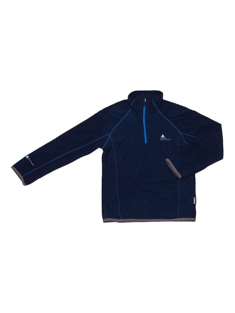Sweat polaire garçon ECAFINE Bleu marine