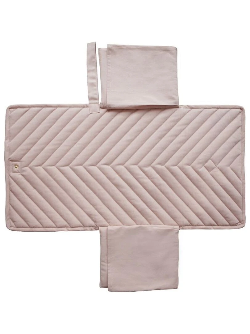 Tapis à langer nomade Blush Rose