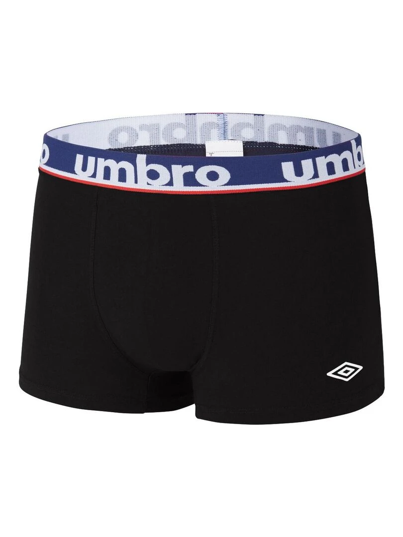 Lot de 5 Boxers coton homme Umbro   Noir
