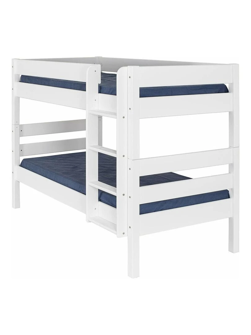 Lit superposé Nubie AKITEN RETAIL Blanc Blanc