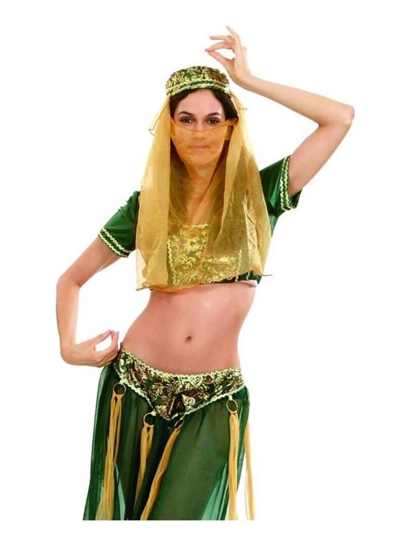 Déguisement Danseuse Orientale Femme Vert