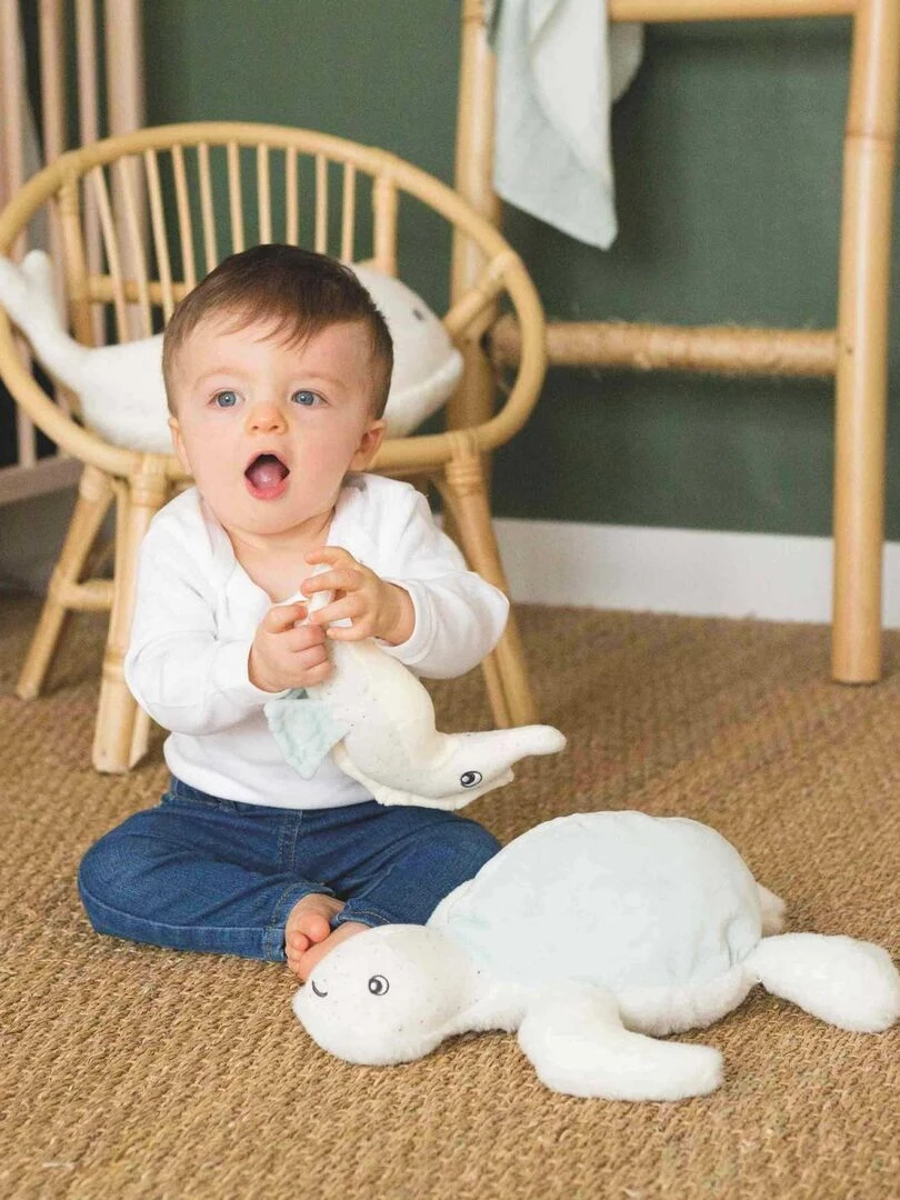 Hochet bébé   Ecru