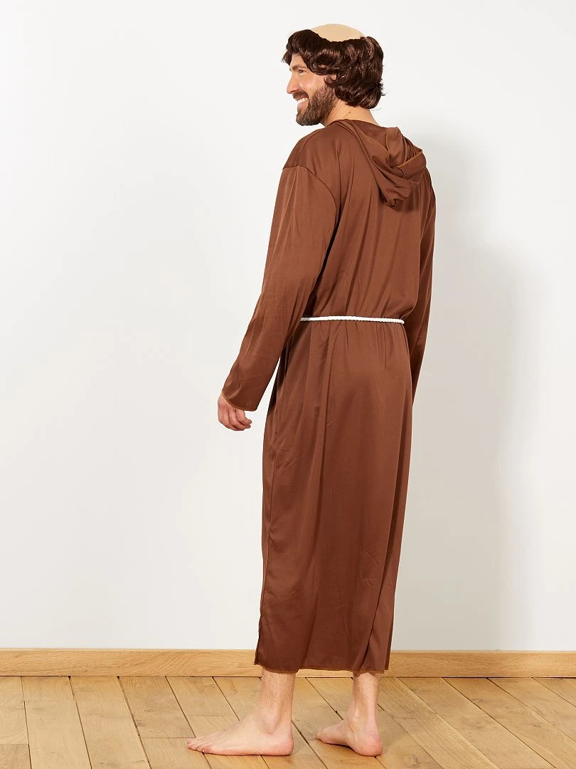 Déguisement esprit Moine marron