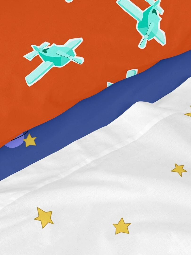 Parure de lit 2 pièces Le petit prince "Happyfriday"   Blanc