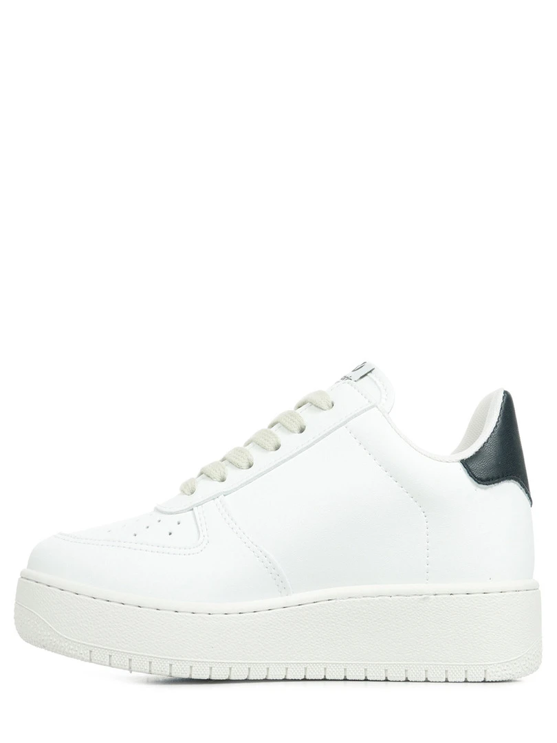 Baskets Madrid   Blanc Marron