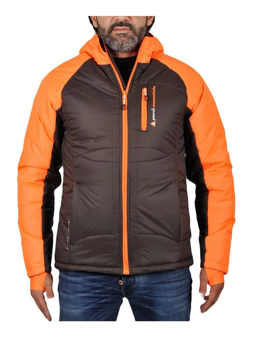 Blouson de ski homme CEPEAK   PEAK MOUNTAIN   Marron