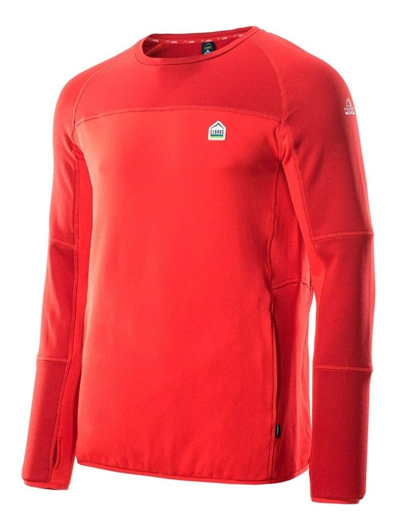 Elbrus   T shirt MOLIC   Rouge carmin