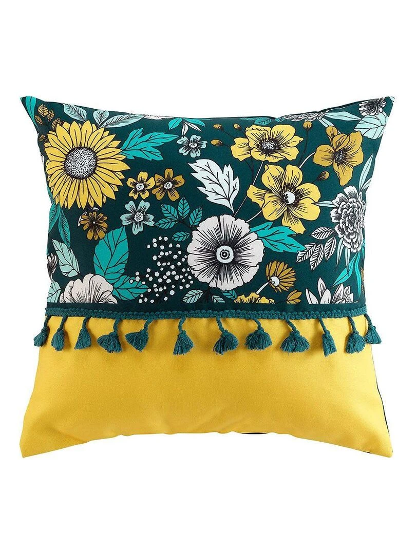 Lot de 2 coussins Bohoflora Multicolore