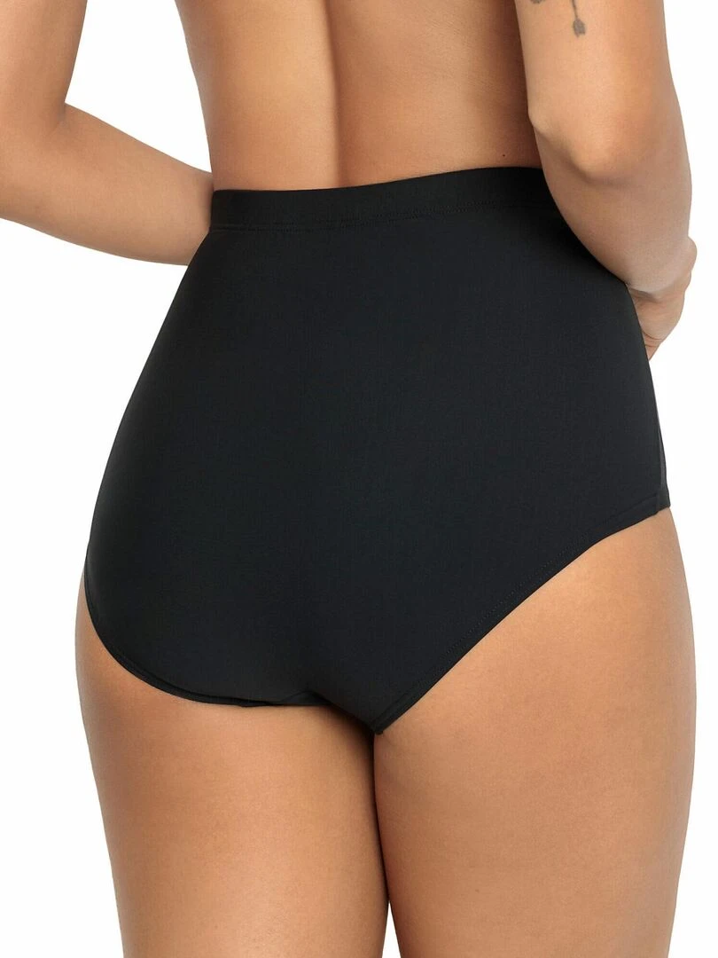 Bas maillot culotte de bain amincissante Heidi Noir