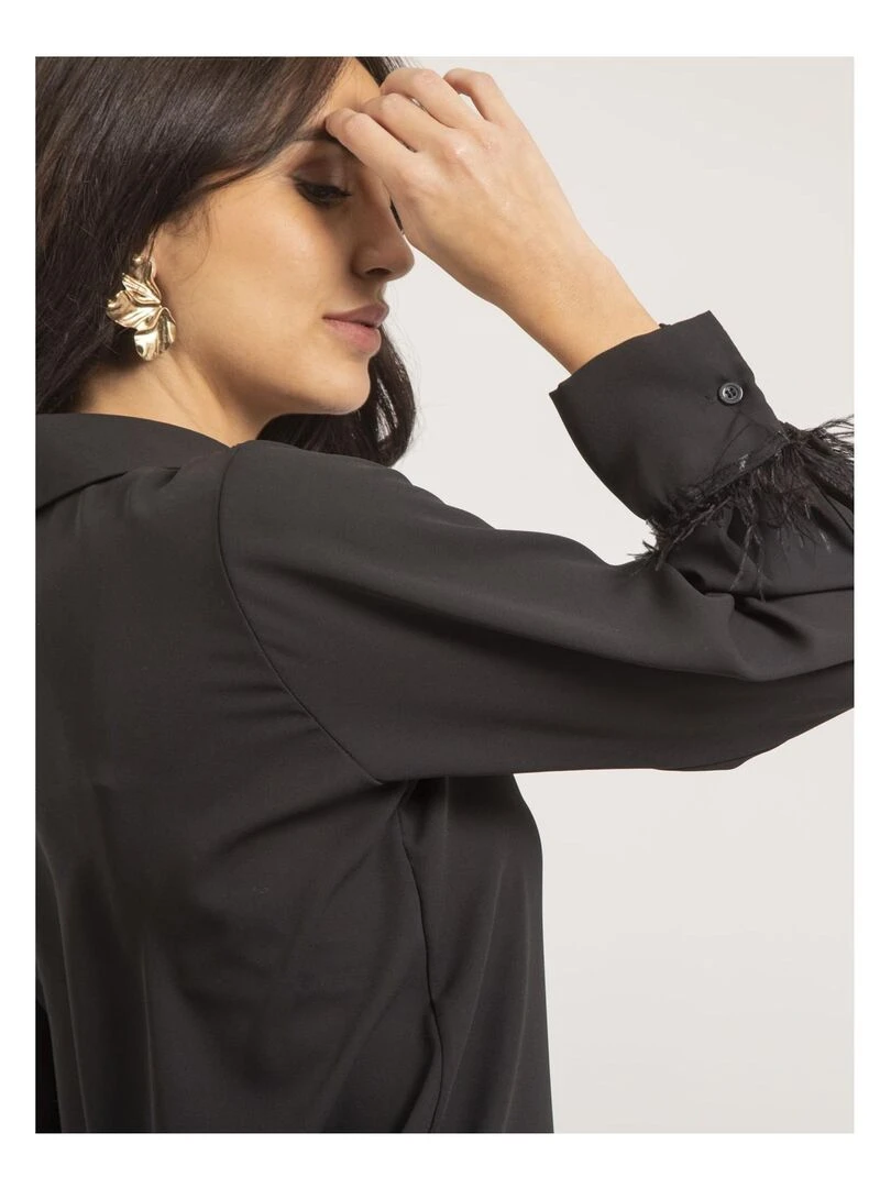 Chemise ORIANDE   Noir