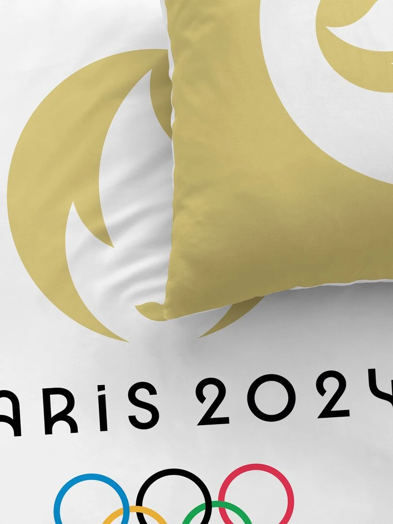 Parure de lit   1 personne   Blanc