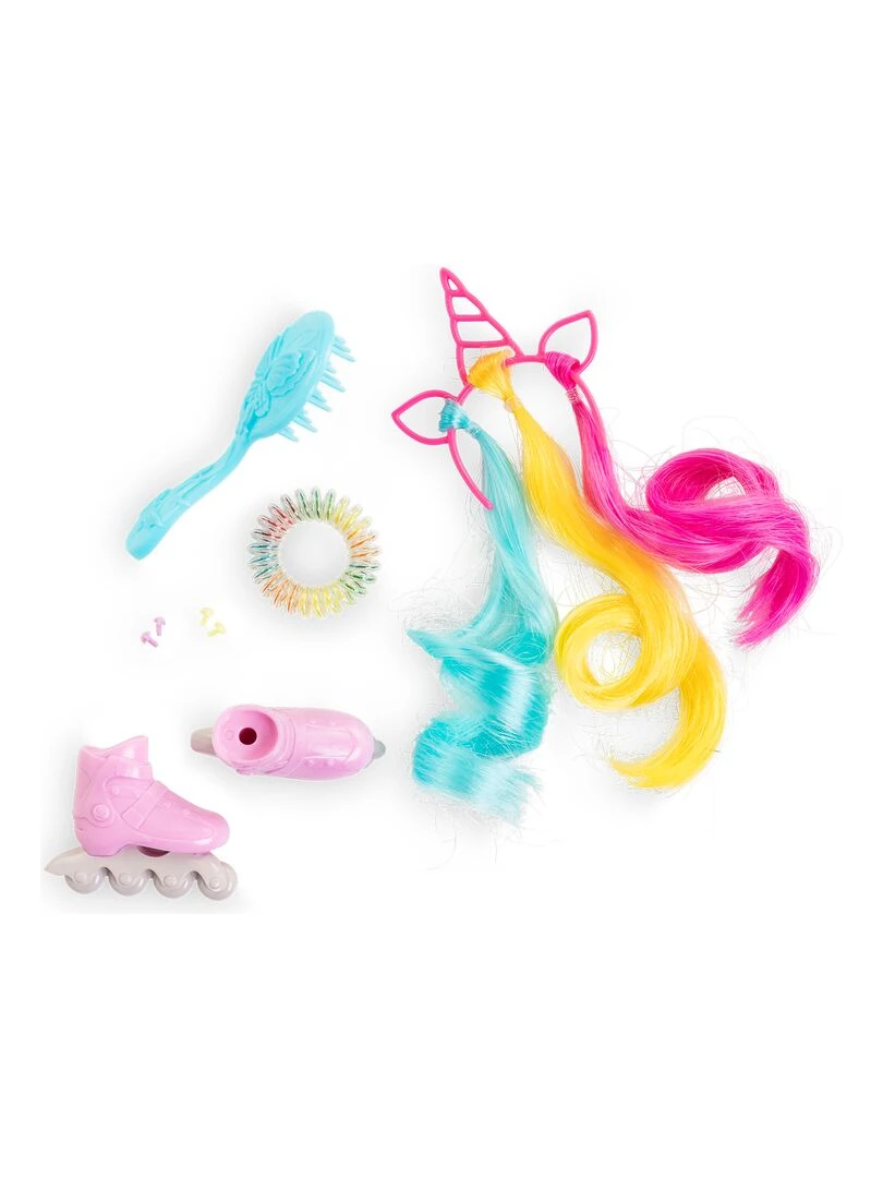 Ensemble Accessoires Coiffure Arc en ciel pour poupée Corolle Girls N/A