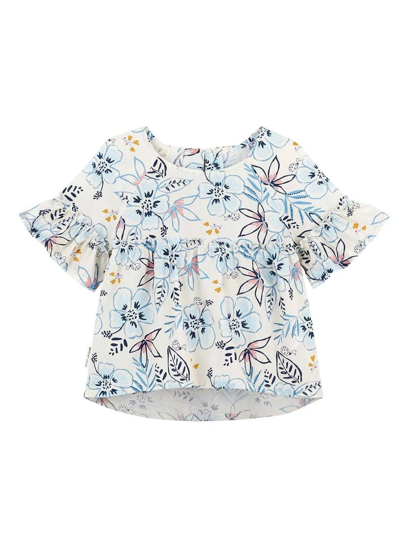 Blouse enfant Hélénie Ecru