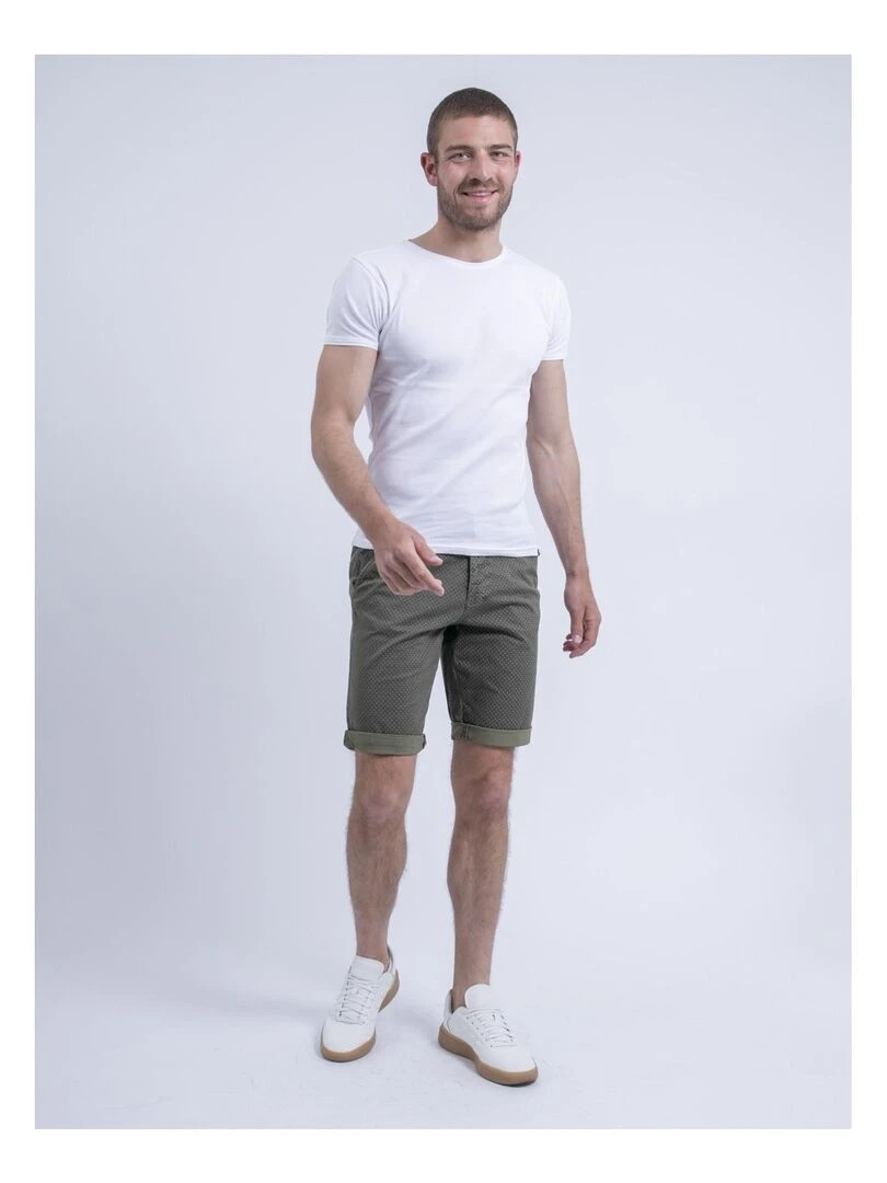 Bermuda chino motifs BOLSAN   Kaki