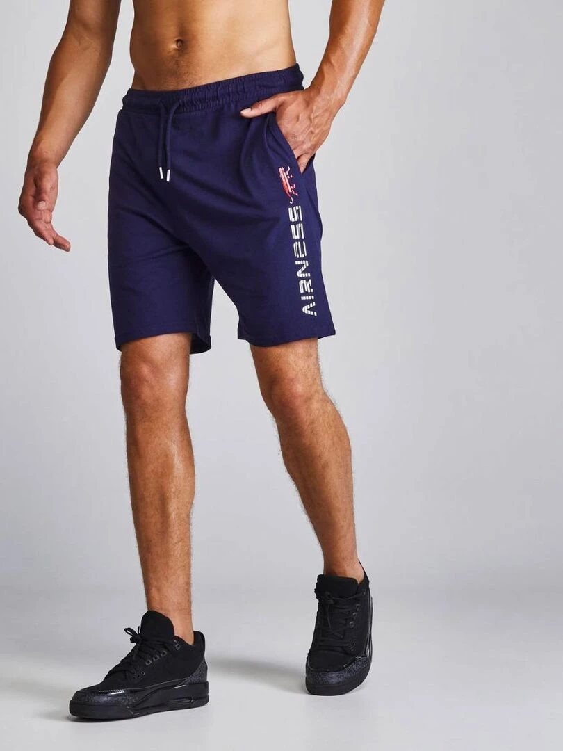 SHORT KAYLON Airness Bleu marine
