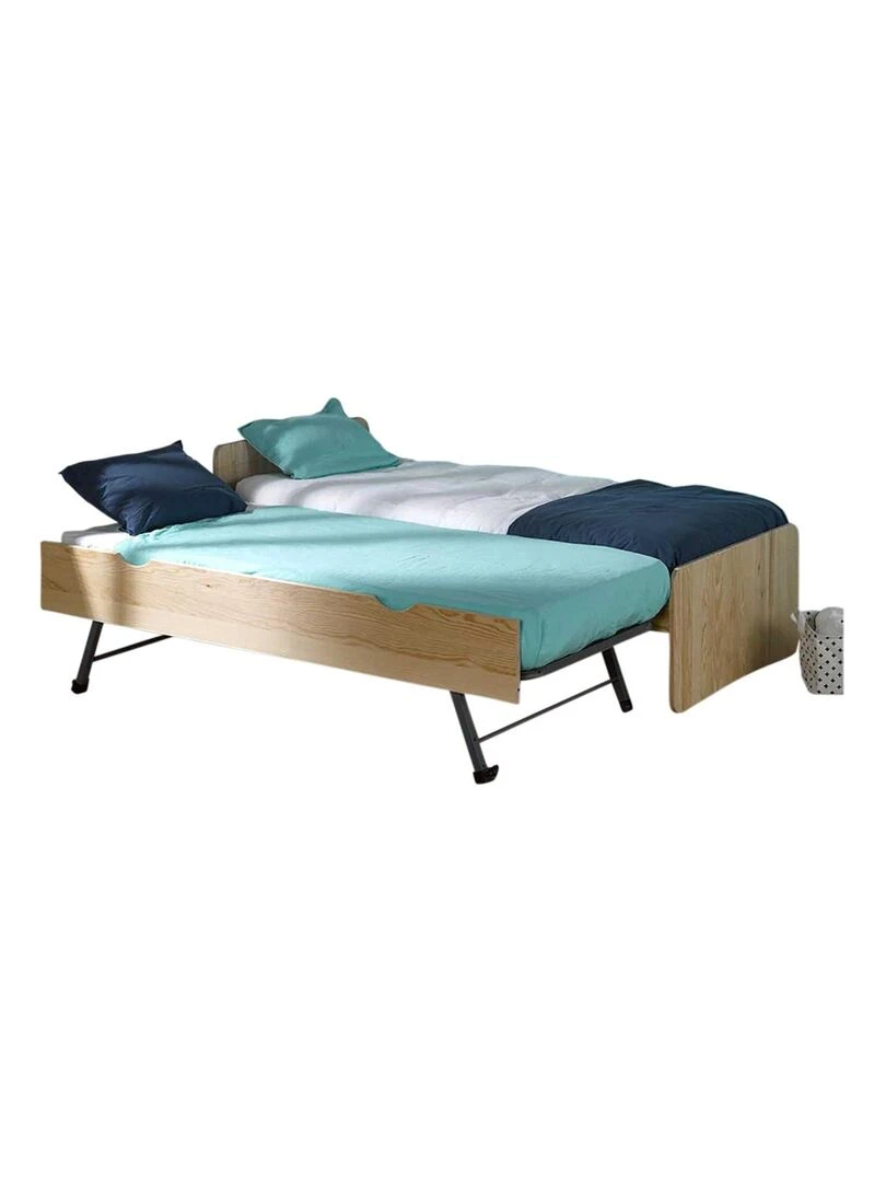 Lit gigogne Spike   AKITEN RETAIL   Marron