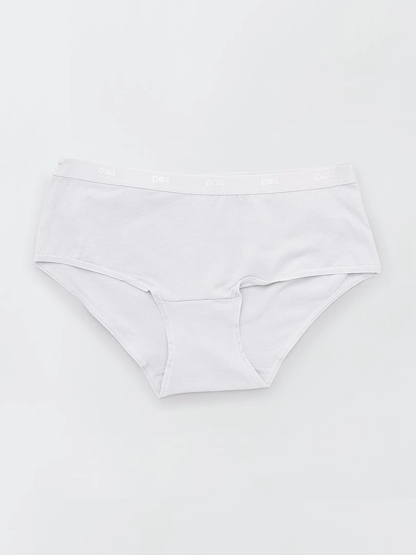 Les Pockets de 'DIM'   lot de 5 boxers   blanc/noir/gris/rose