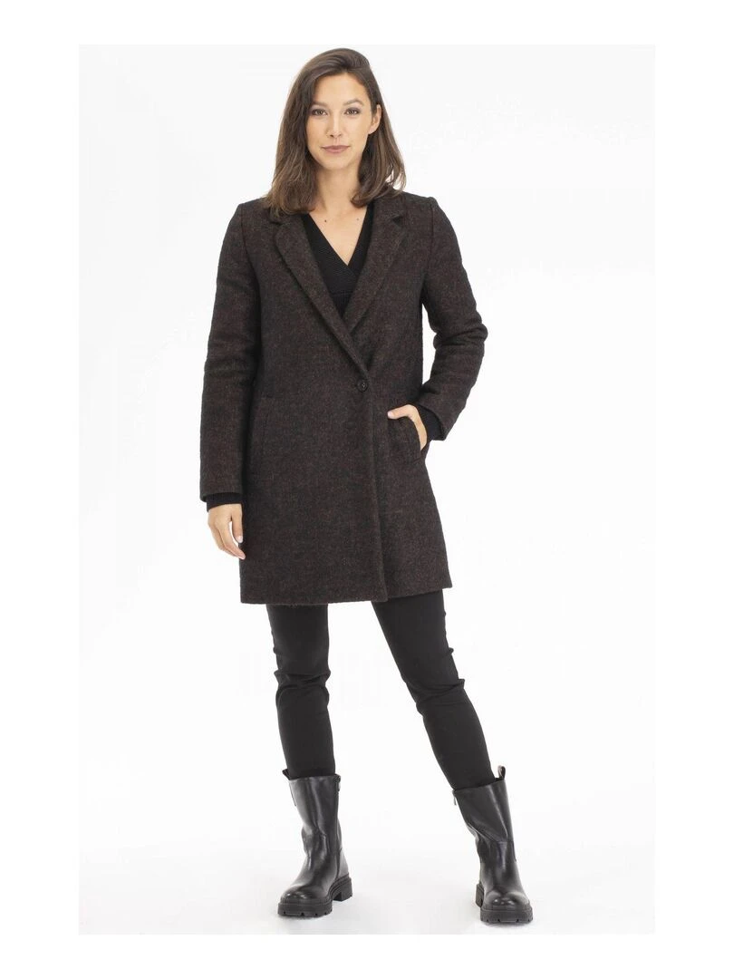 Manteau MELISSA Gérard Pasquier Marron
