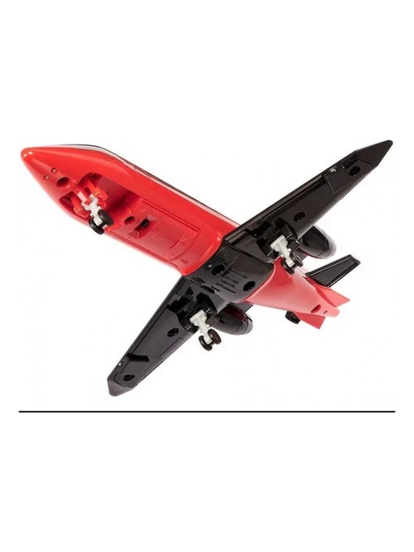 2526 Avion D Affaire Rouge Avec Led   N/A