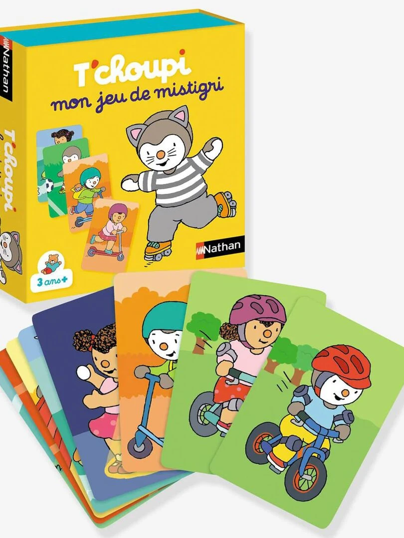 Mon jeu de Mistigri T'choupi N/A