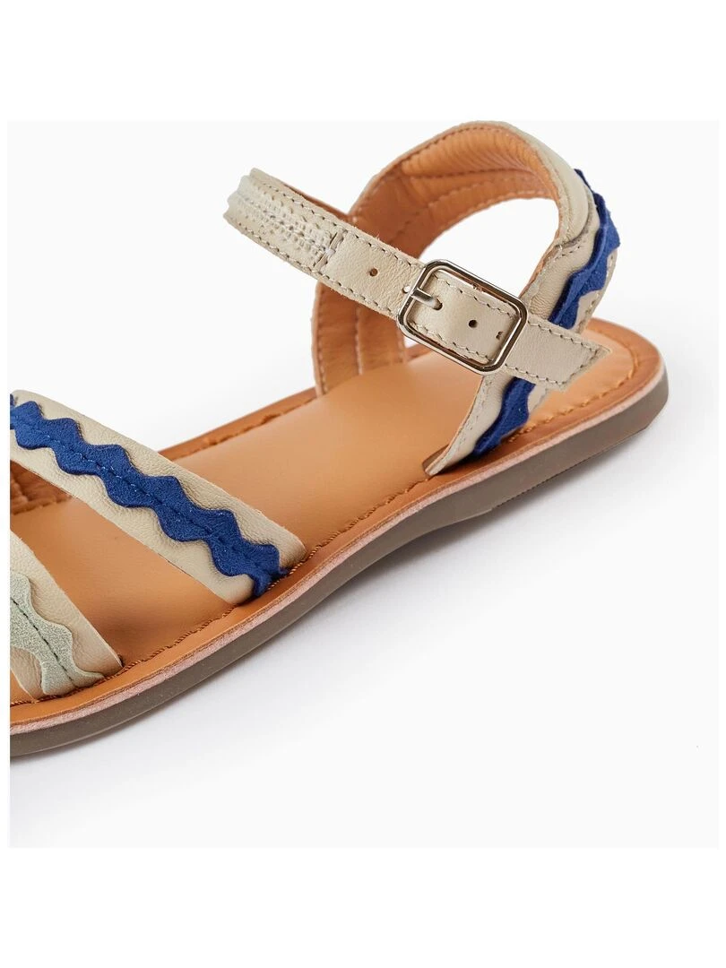 Sandales à lanières pour fille  PICASSO   Blanc