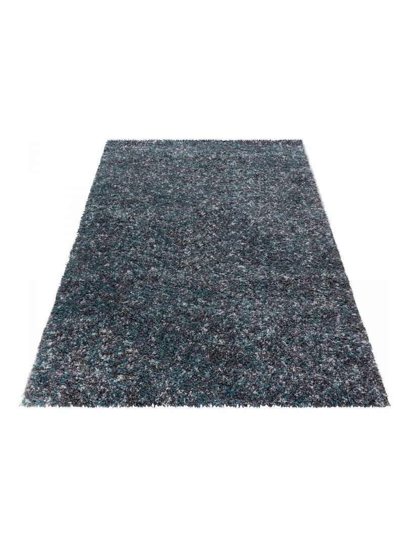 Tapis shaggy UNI D OEKO TEX®   Bleu