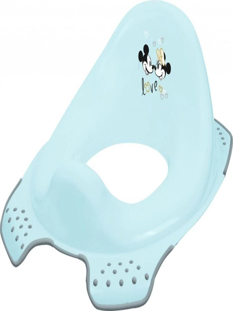 REDUCTEUR DE TOILETTES ANTIDERAPANT DISNEY "MICKEY" Bleu ciel