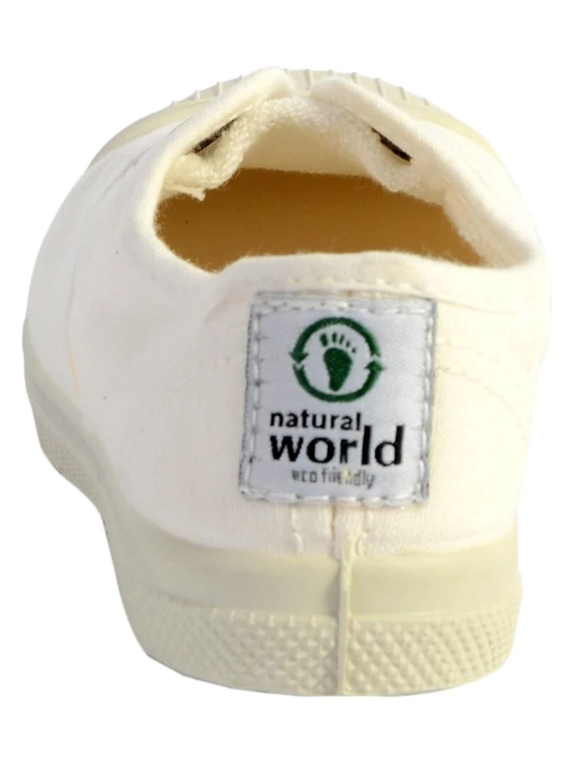 Tennis Natural World Enfant Ingles Elastico Enzimatico 470E   Blanc