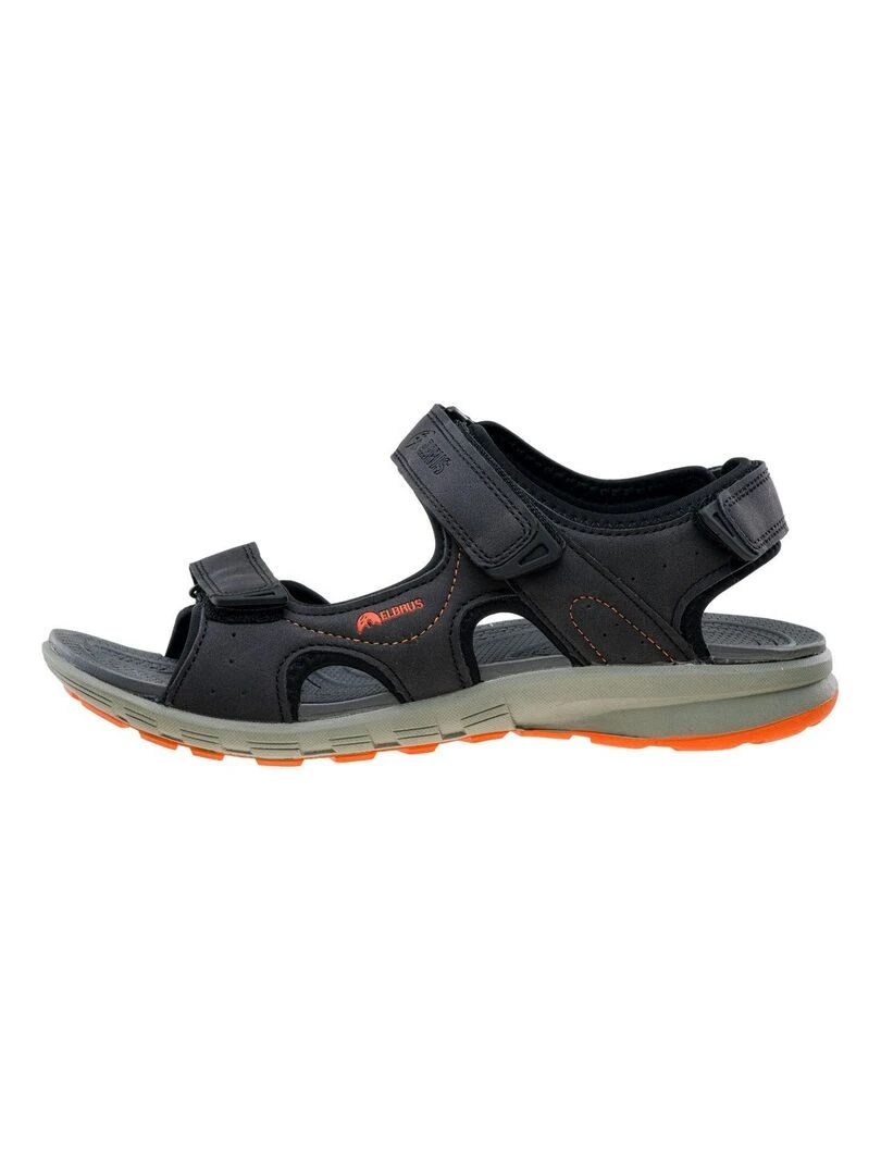 Elbrus   Sandales MERIOS   Noir Orange