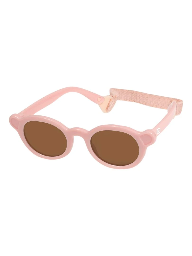 Lunettes de soleil 2 3 ans Rondes Rose Rose