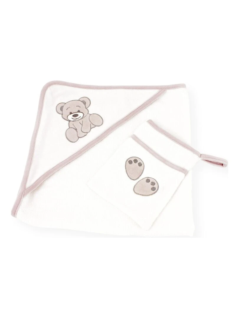 Sortie de bain bébé Blanc