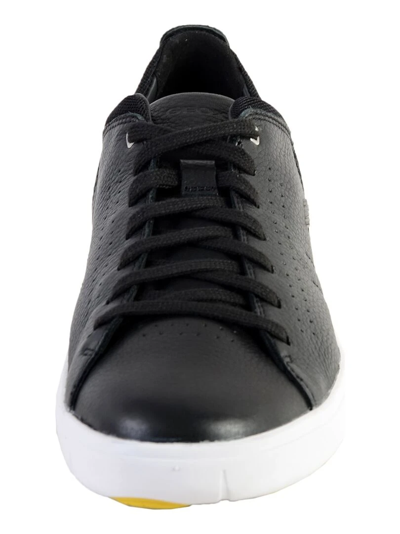 Basket Geox U Nebulla Y A  Tumb.Lea   Noir