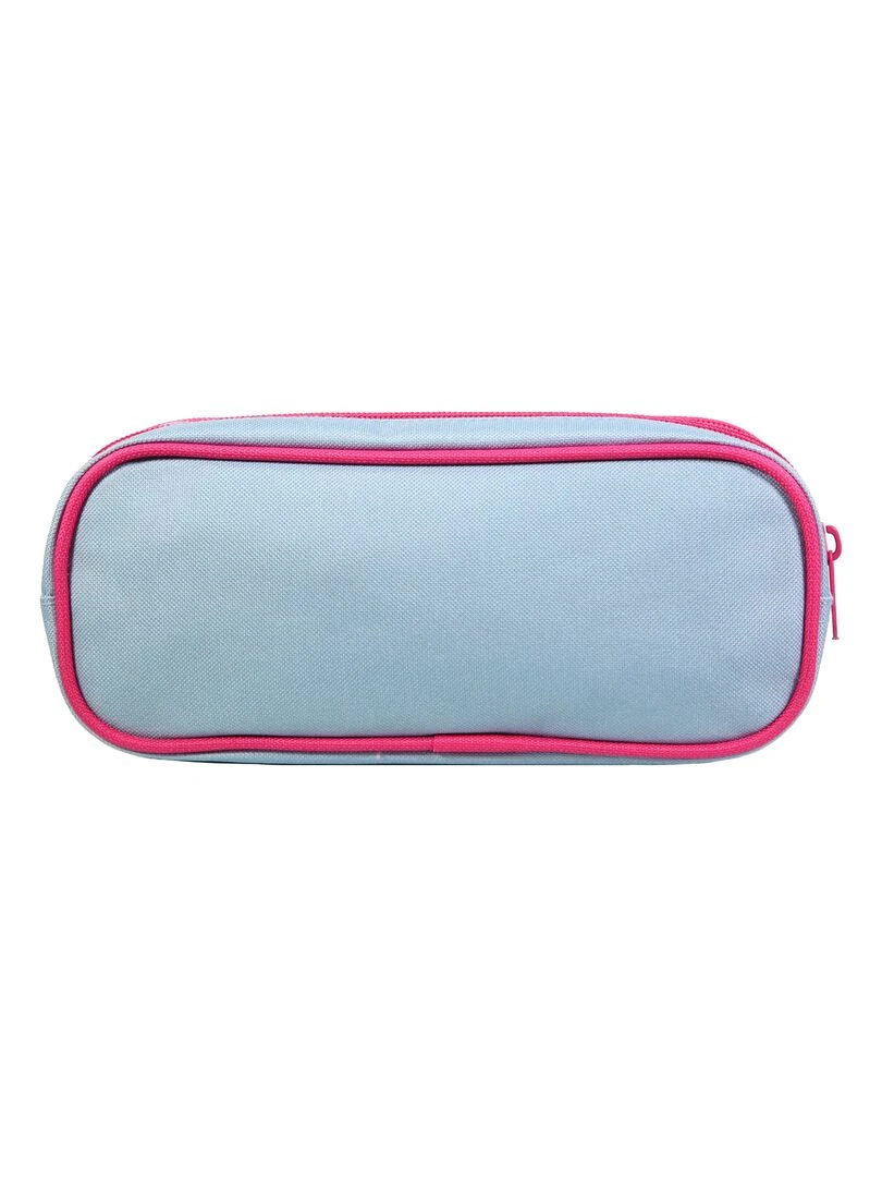 BAGTROTTER Trousse scolaire 2 compartiments Lili Lou Rose   Rose