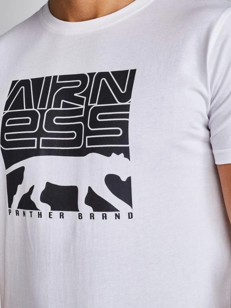 TEE SHIRT JUST NOW Airness   Blanc