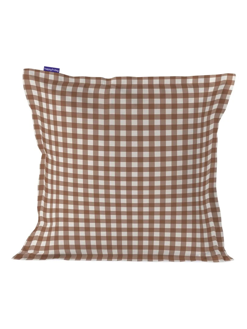 Housse de coussin Tinny bloom "Happyfriday" Blanc