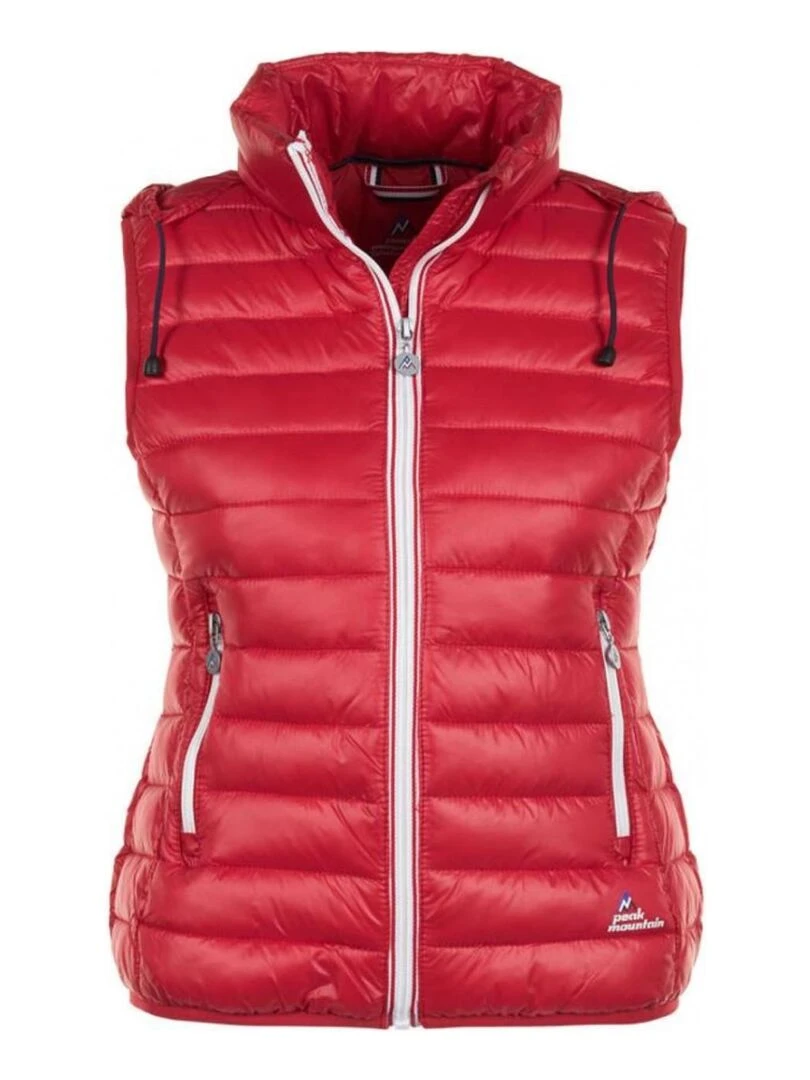 Doudoune sans manches femme ACOTAC PEAK MOUNTAIN Rouge