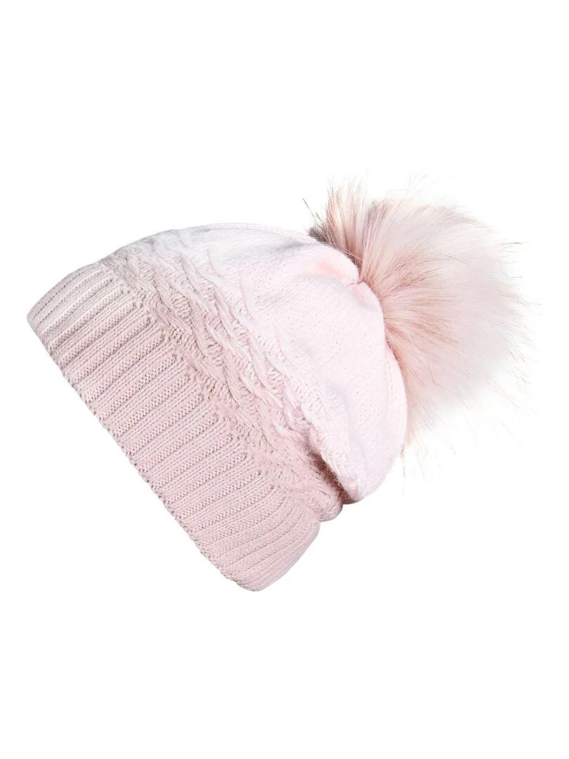 Ensemble Snood Bonnet Optima   Made in UE   Rose