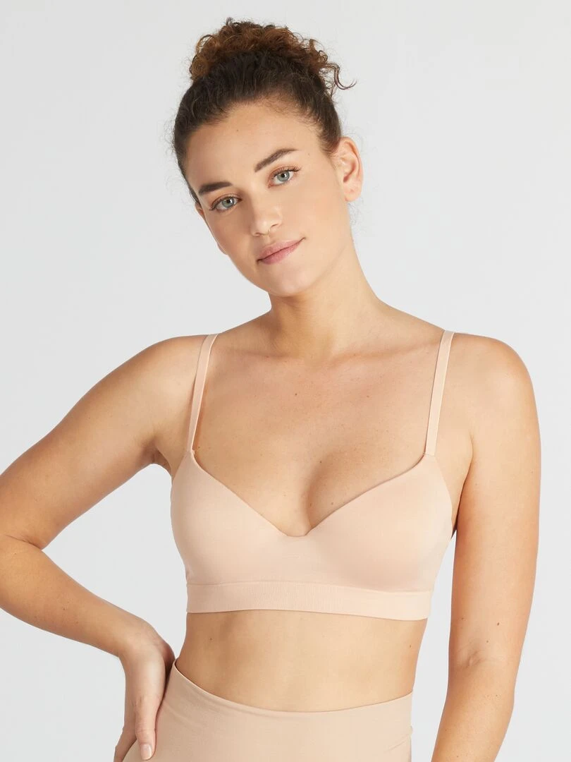 Soutien gorge effet push up   Rose