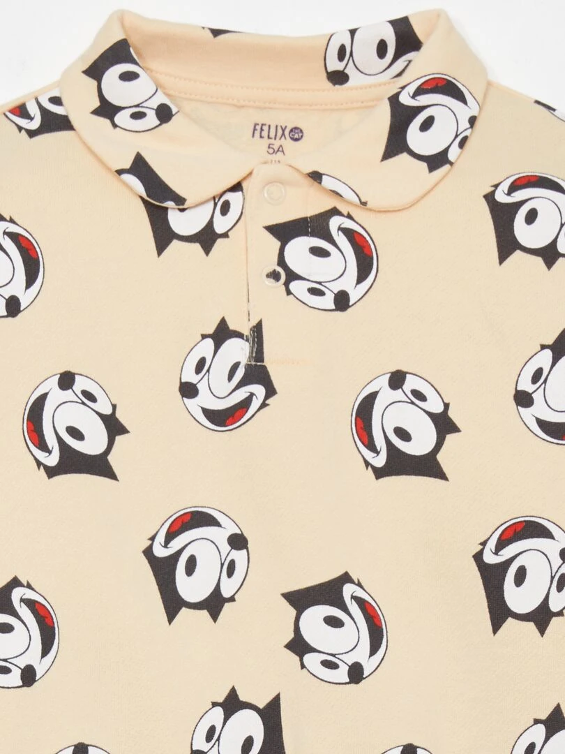 Sweat imprimé 'Felix the cat'   Beige