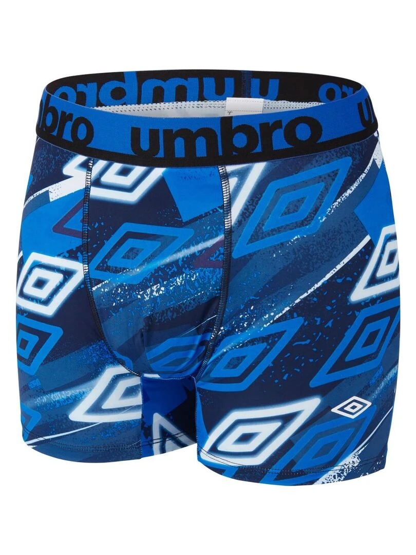 Lot de 5 Boxers homme imprimé Sublimation Umbro   Noir