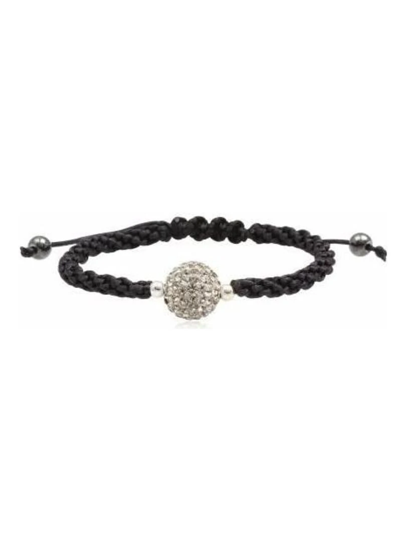 Bracelet shamballa pour homme ou femme Bijoucolor Argent