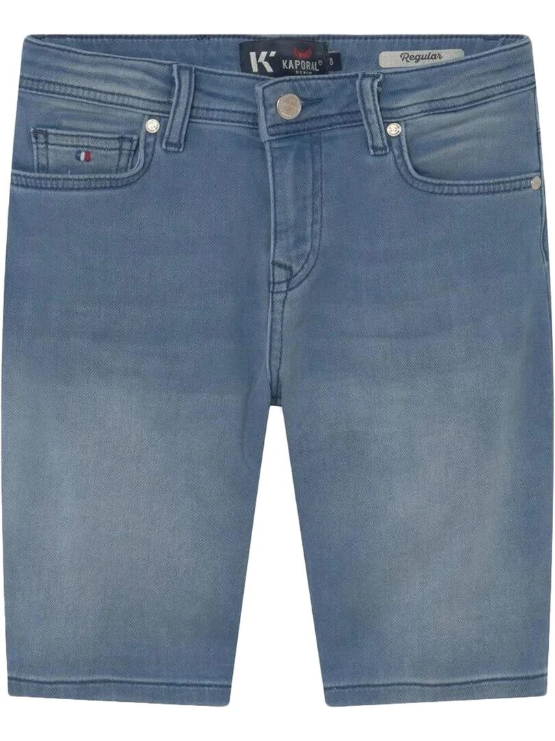 Short Jeans Enfant Kaporal Deco Bleu