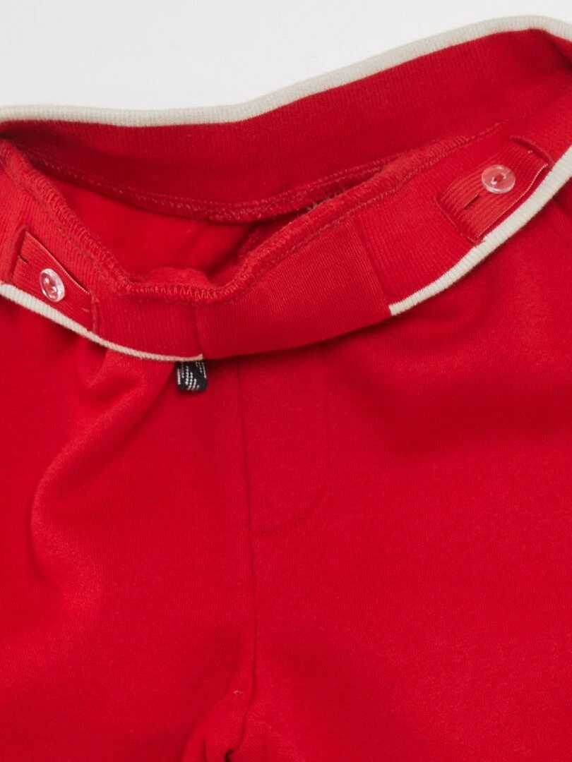 Pantalon de jogging   rouge
