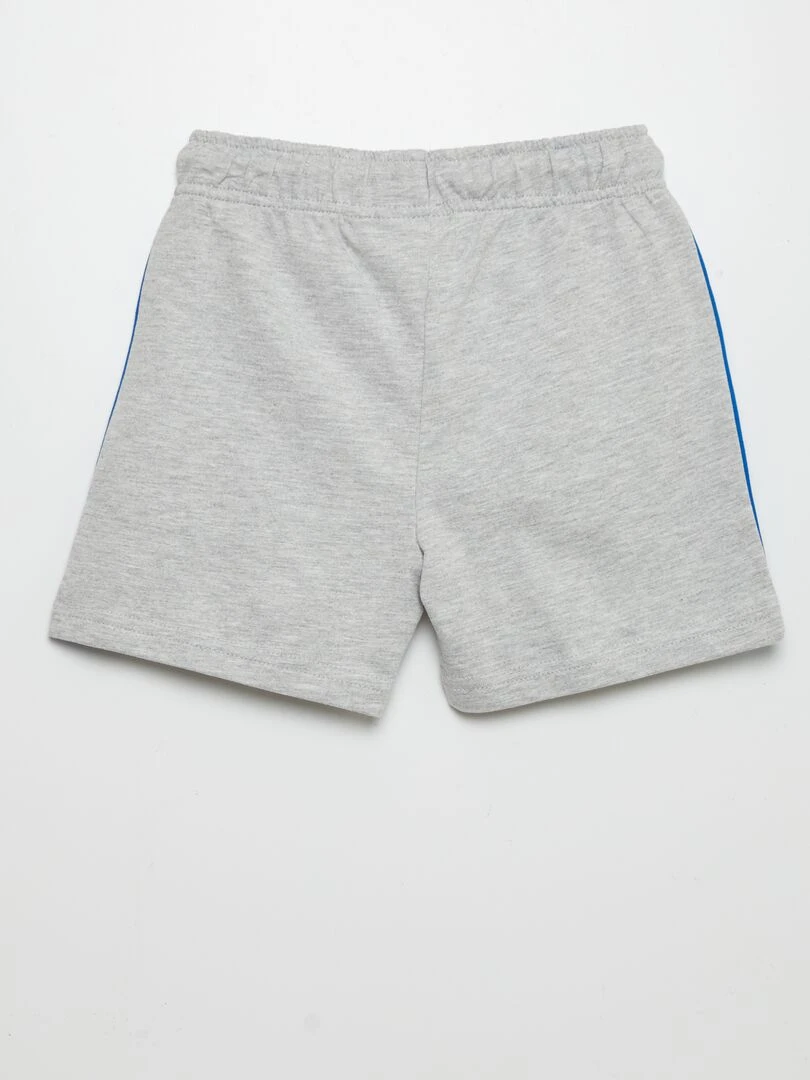 Short en molleton léger 'Pat' patrouille' Gris