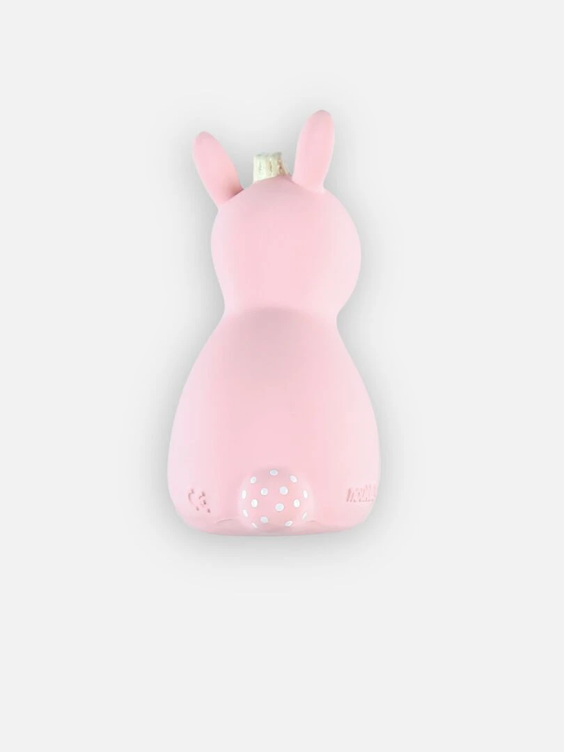 Jouet de bain lapin avec hochet en caoutchouc naturel    N/A